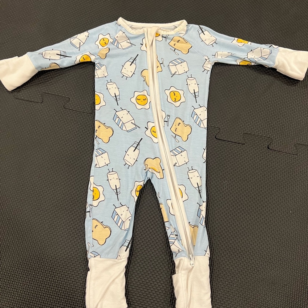 Little Sleepies Breakfast Buddies Zippy Newborn